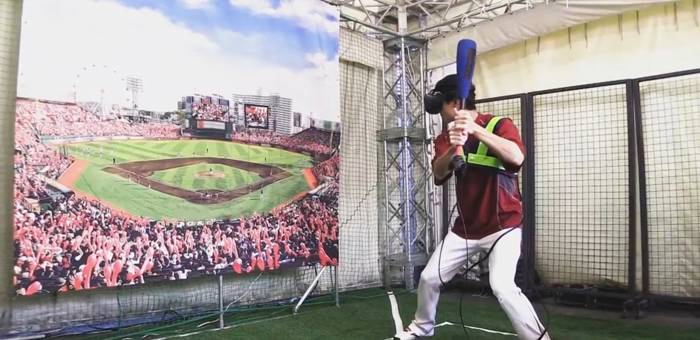 VRを使って、野球のパフォーマンスをアップ！